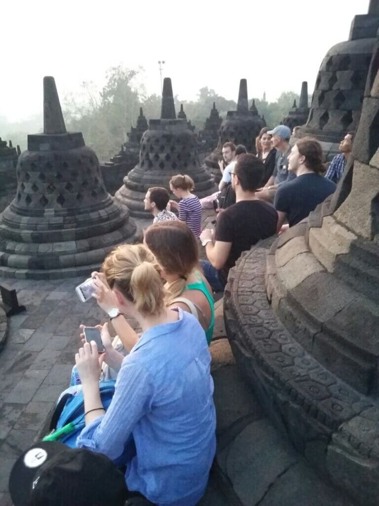 visit Borobudur temple from Yogyakarta with bromotour.com