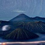 milly way in Bromo by yogyatours.com