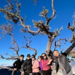 At rim of the ijen crater