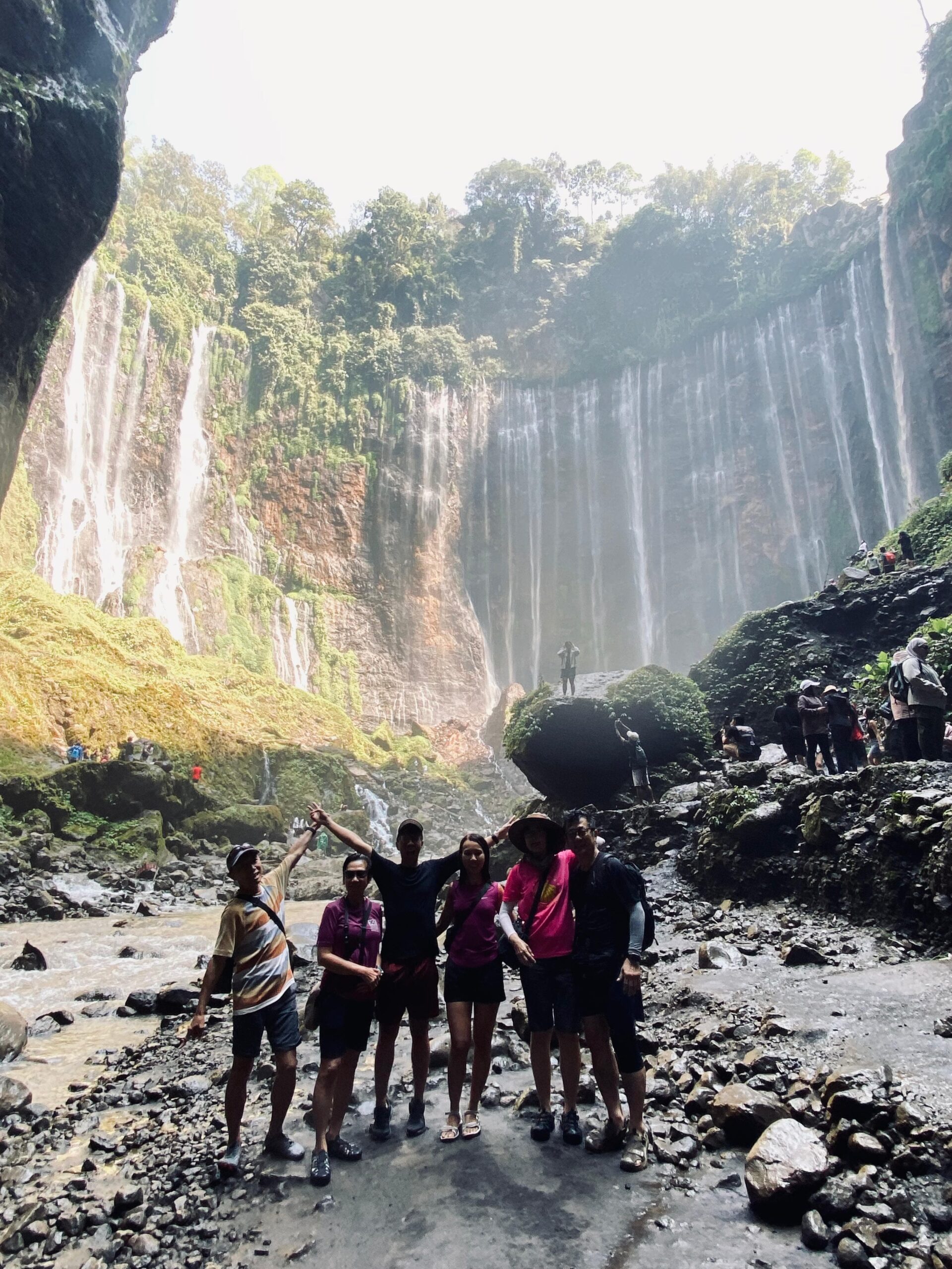 Explore the spots at Tumpak Sewu